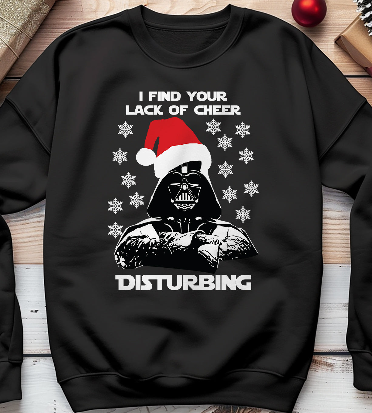 Vader-Lack-Of-Cheer-Christmas Sweatshirt