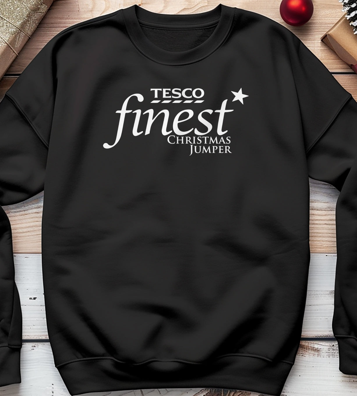 Supermarket Finest Jumper - A Hilarious Holiday Sweatshirt