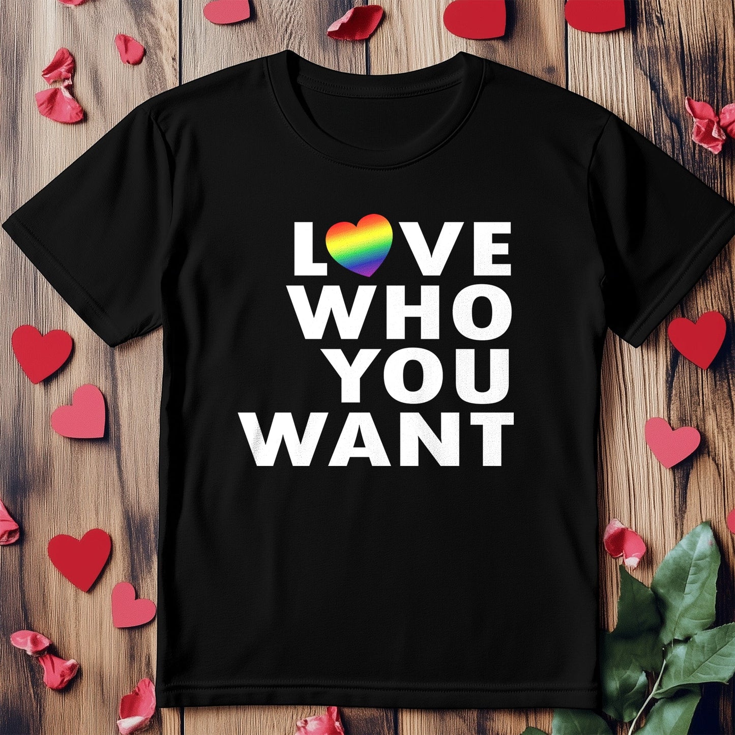 Love Who You Want T-Shirt