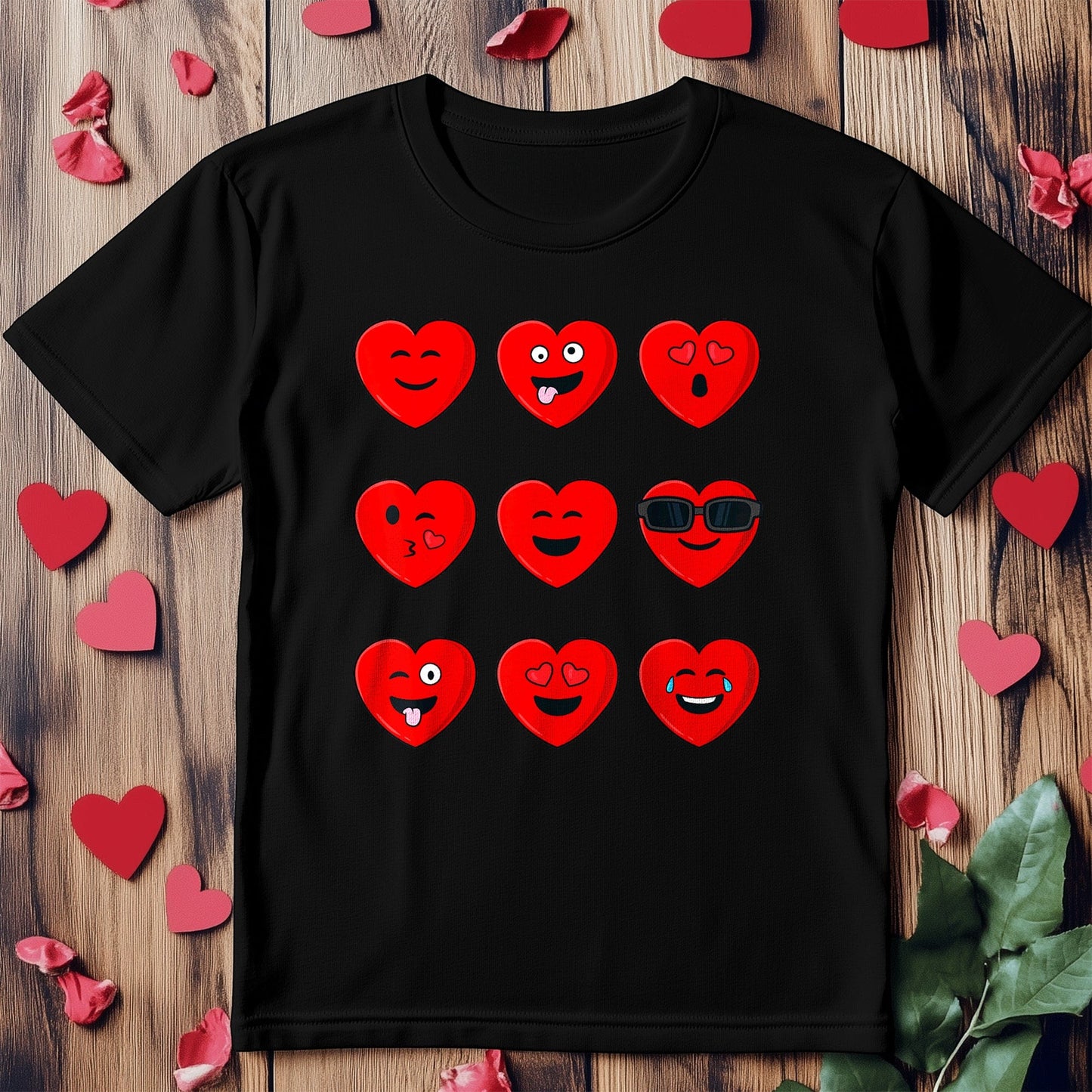 Valentine's Day Silly Faces T-Shirt
