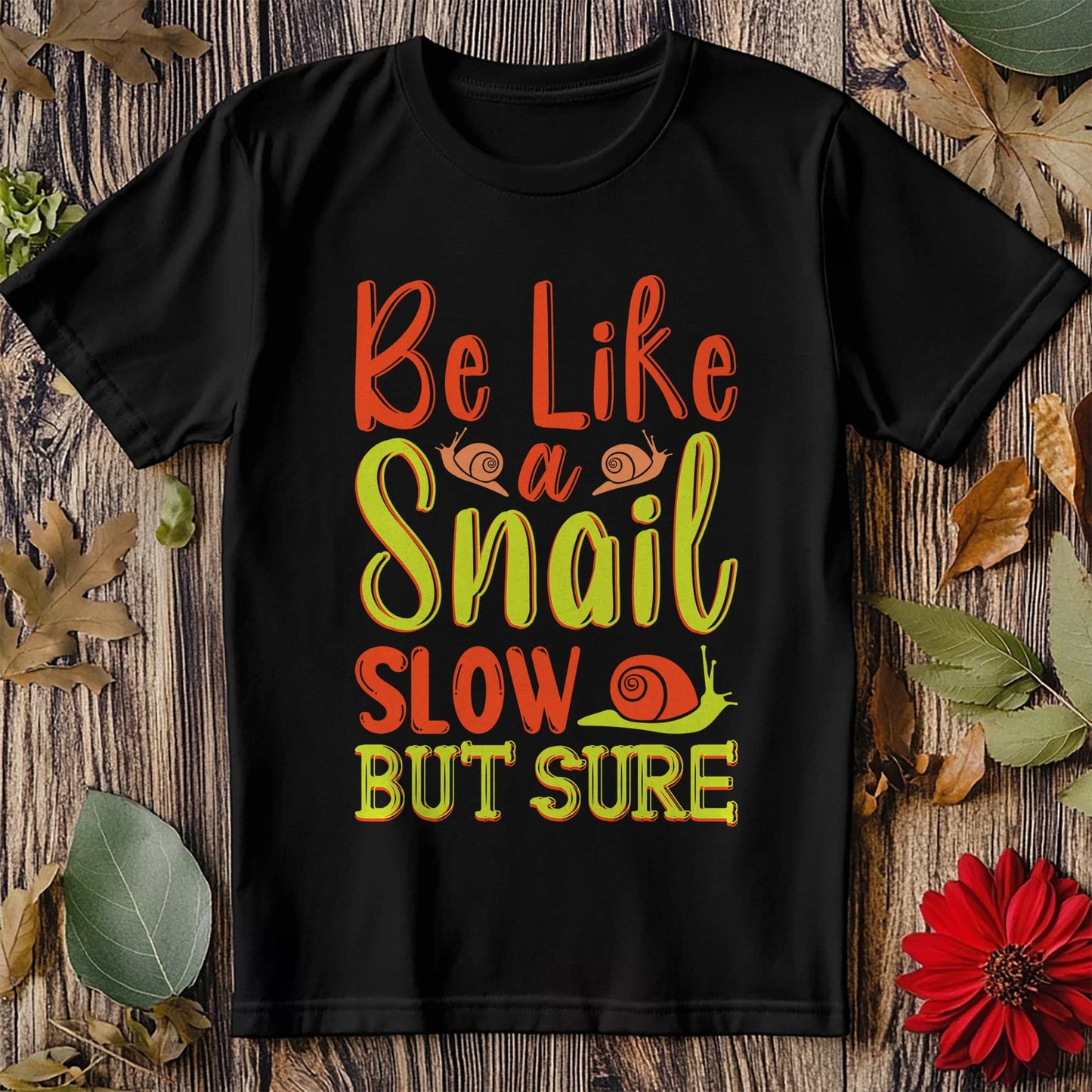 Be Like A Snail: Slow But Sure T-Shirt