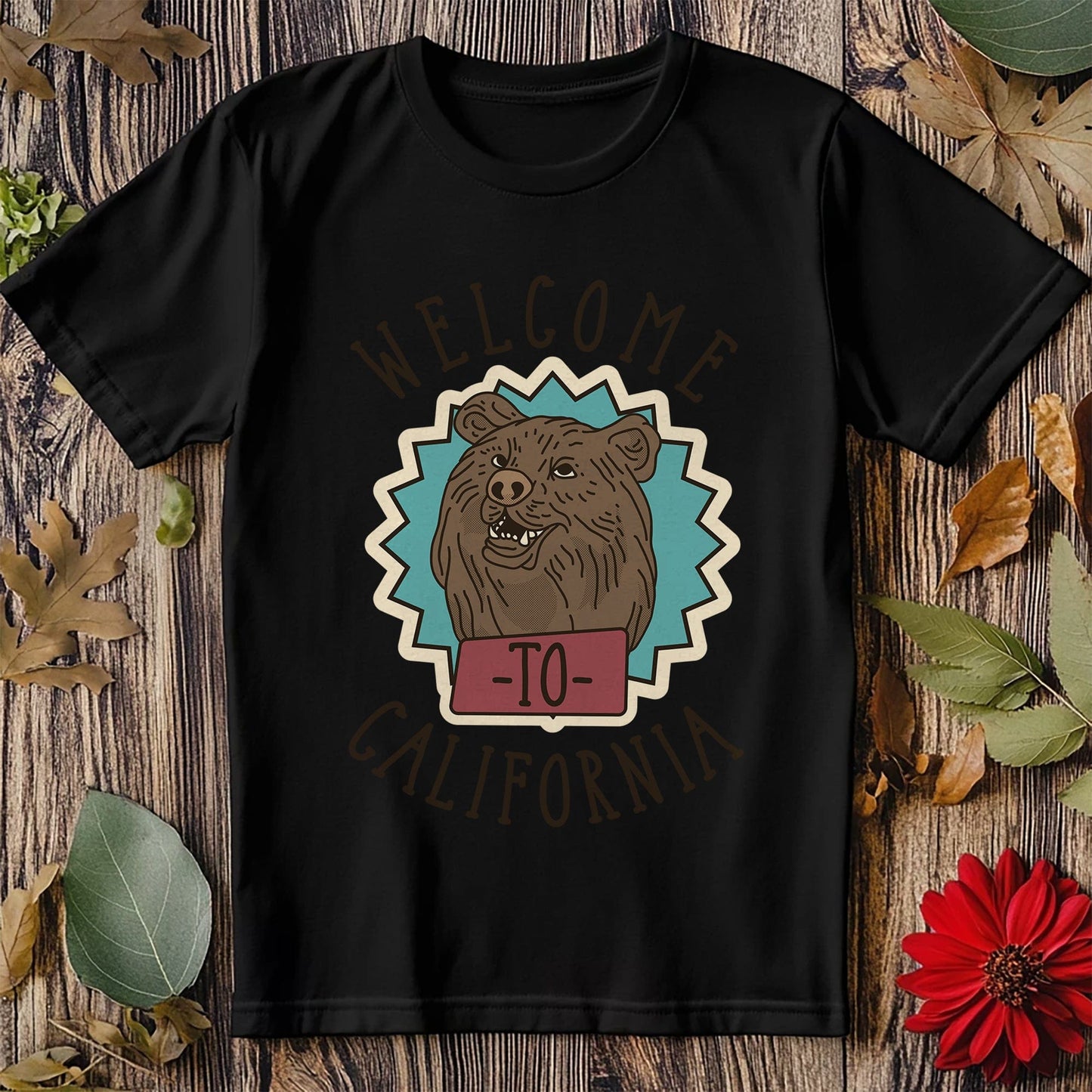 California Bear Adventure t-shirt