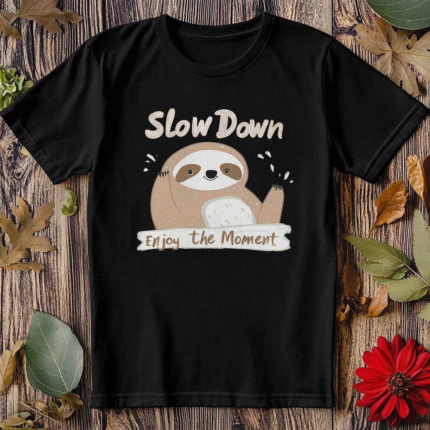 Slow Down 1 Sloth T-shirt