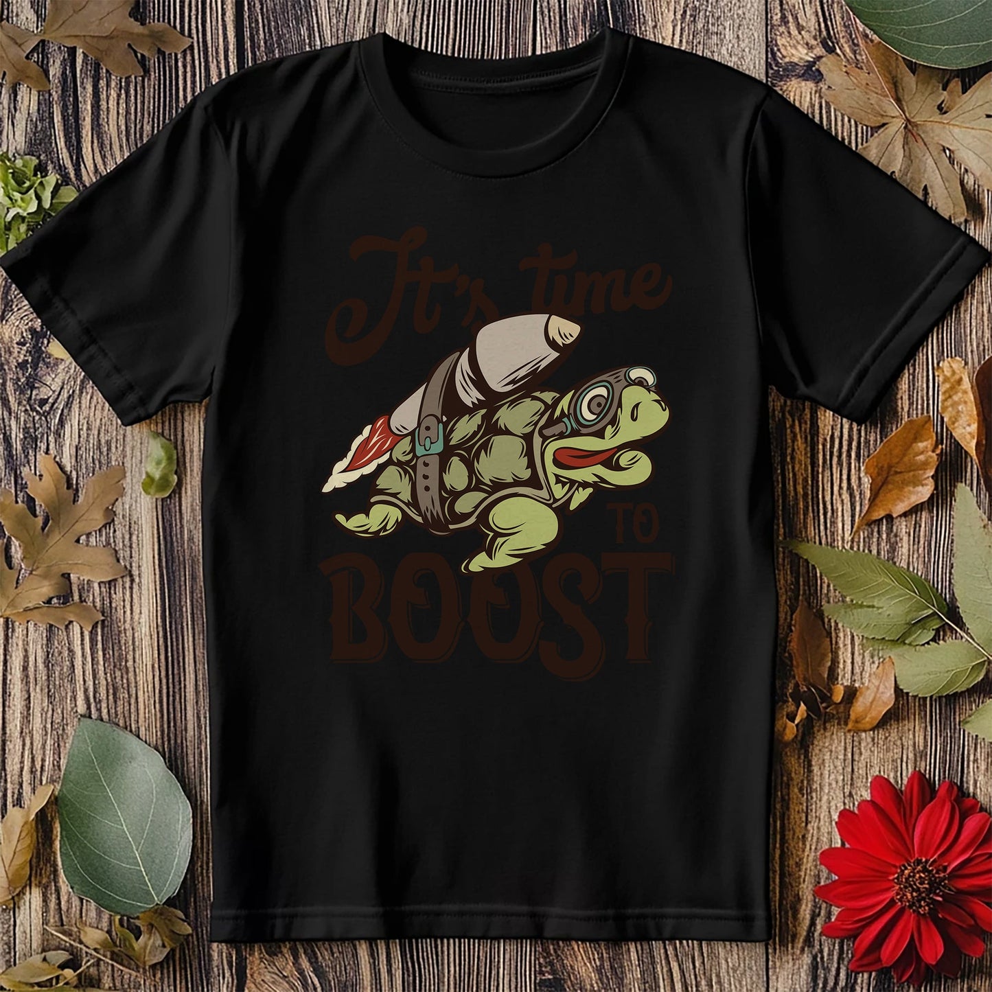 Time to Boost t-shirt - Turtle