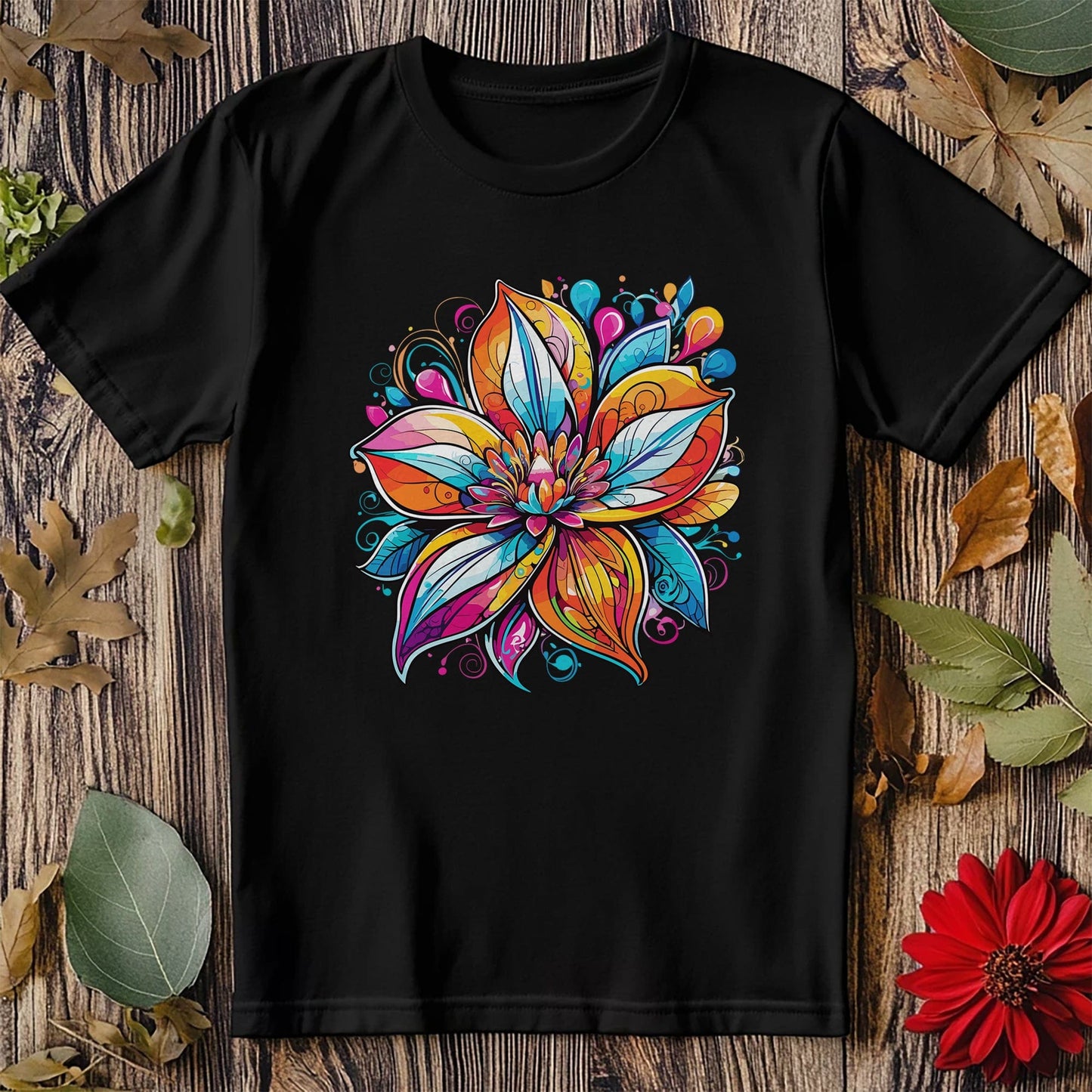 Flower20 T-shirt - Blooming with