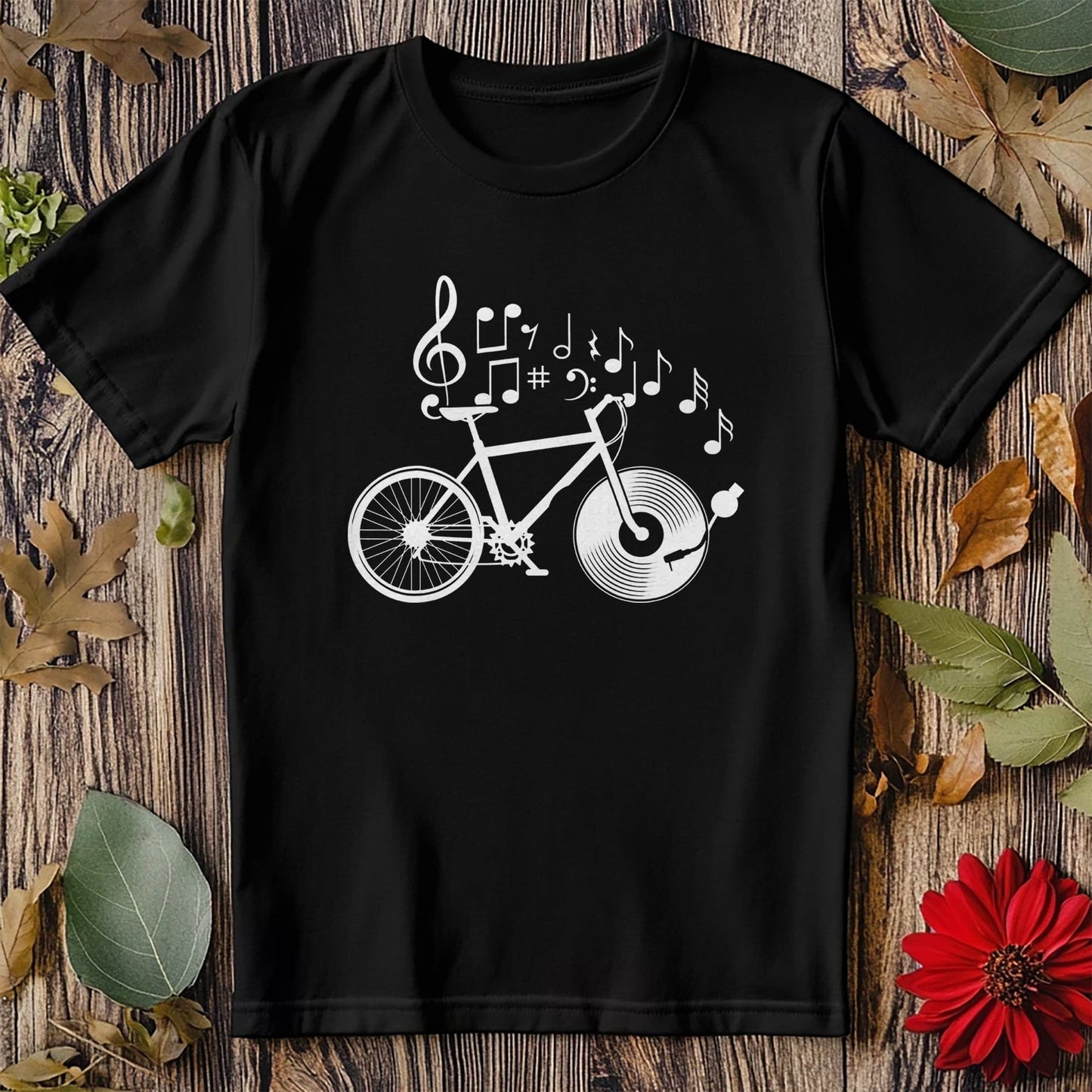 Music And Cycling T-Shirt