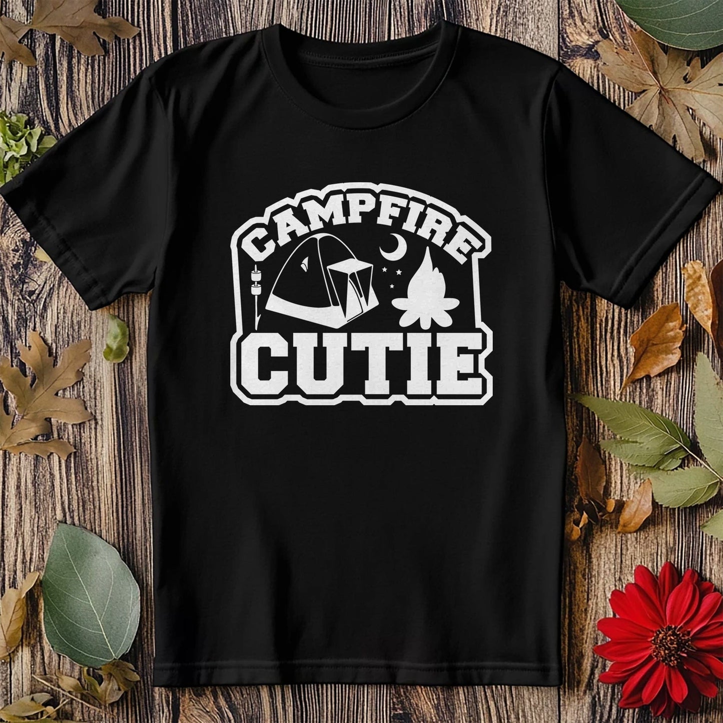 Campfire Cutie-01 T-shirt - Light Up