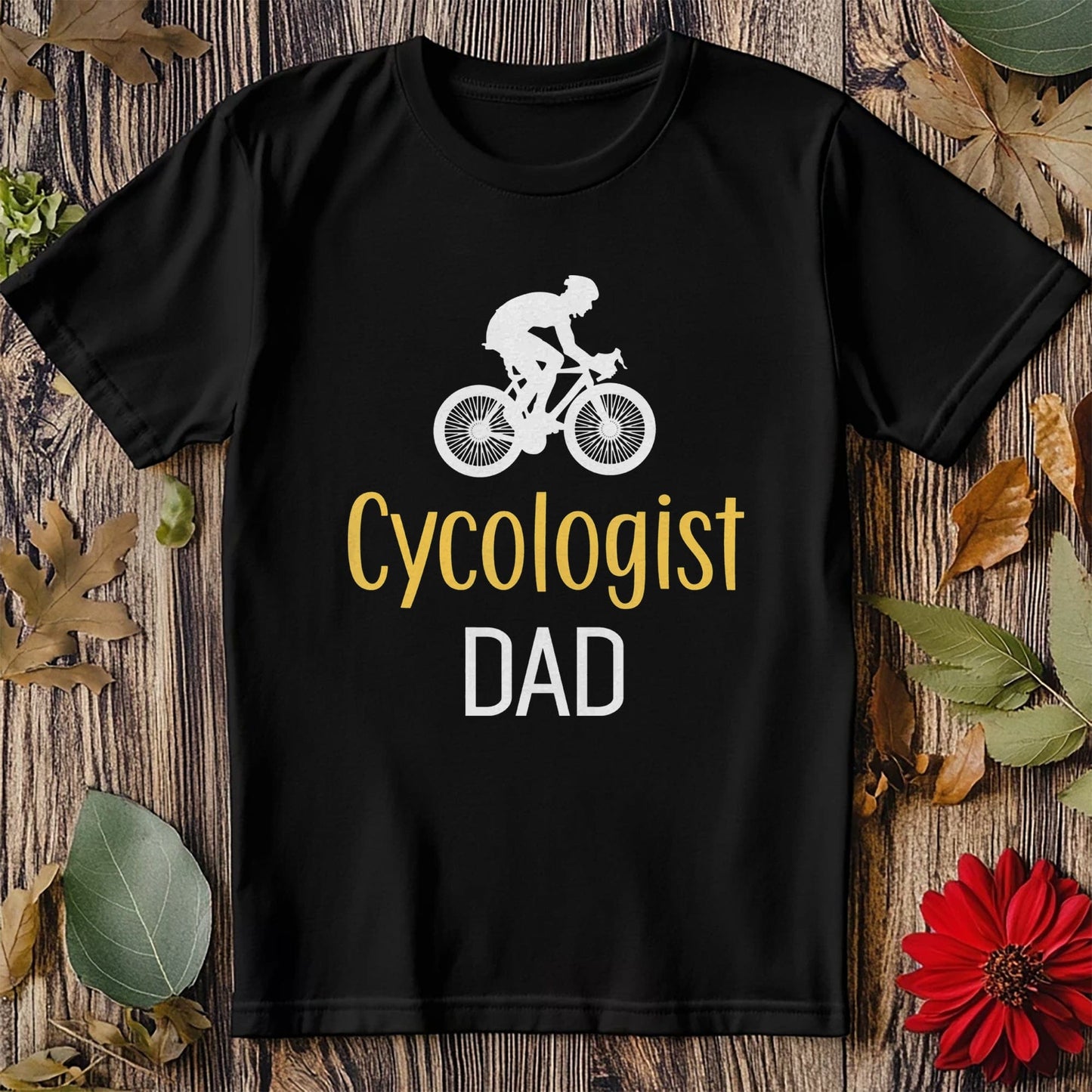 Cycling Dad's Fun T-Shirt Cycling