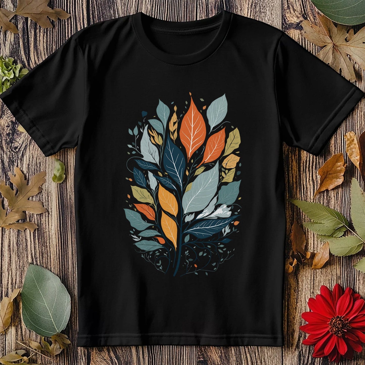 Flower67 T-shirt - A Leafy Laugh!