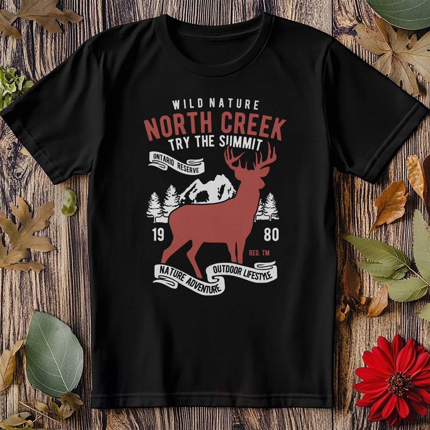 North Creek Deer Nature t-shirt -