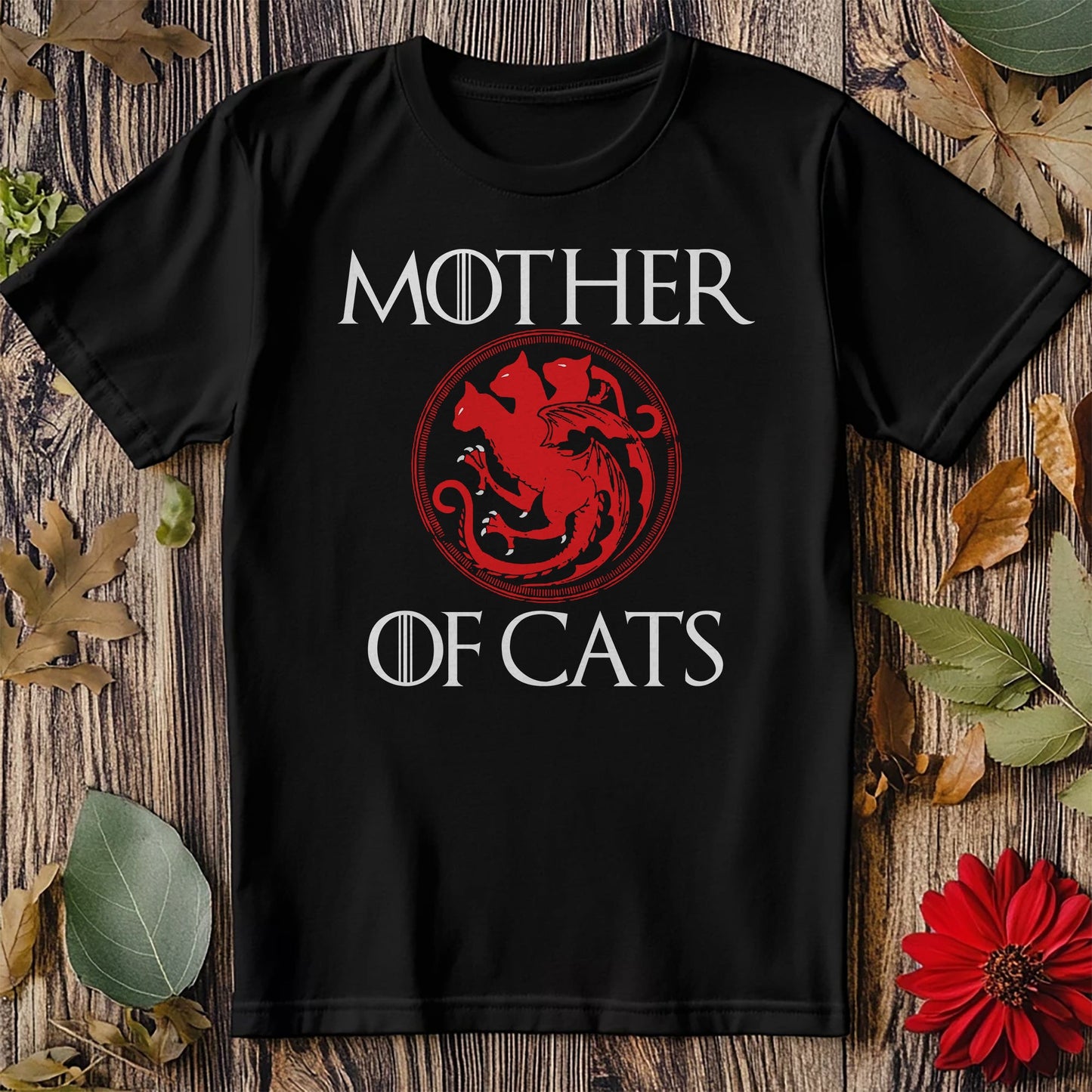 Mother of Cats T-Shirt - Purr-fectly