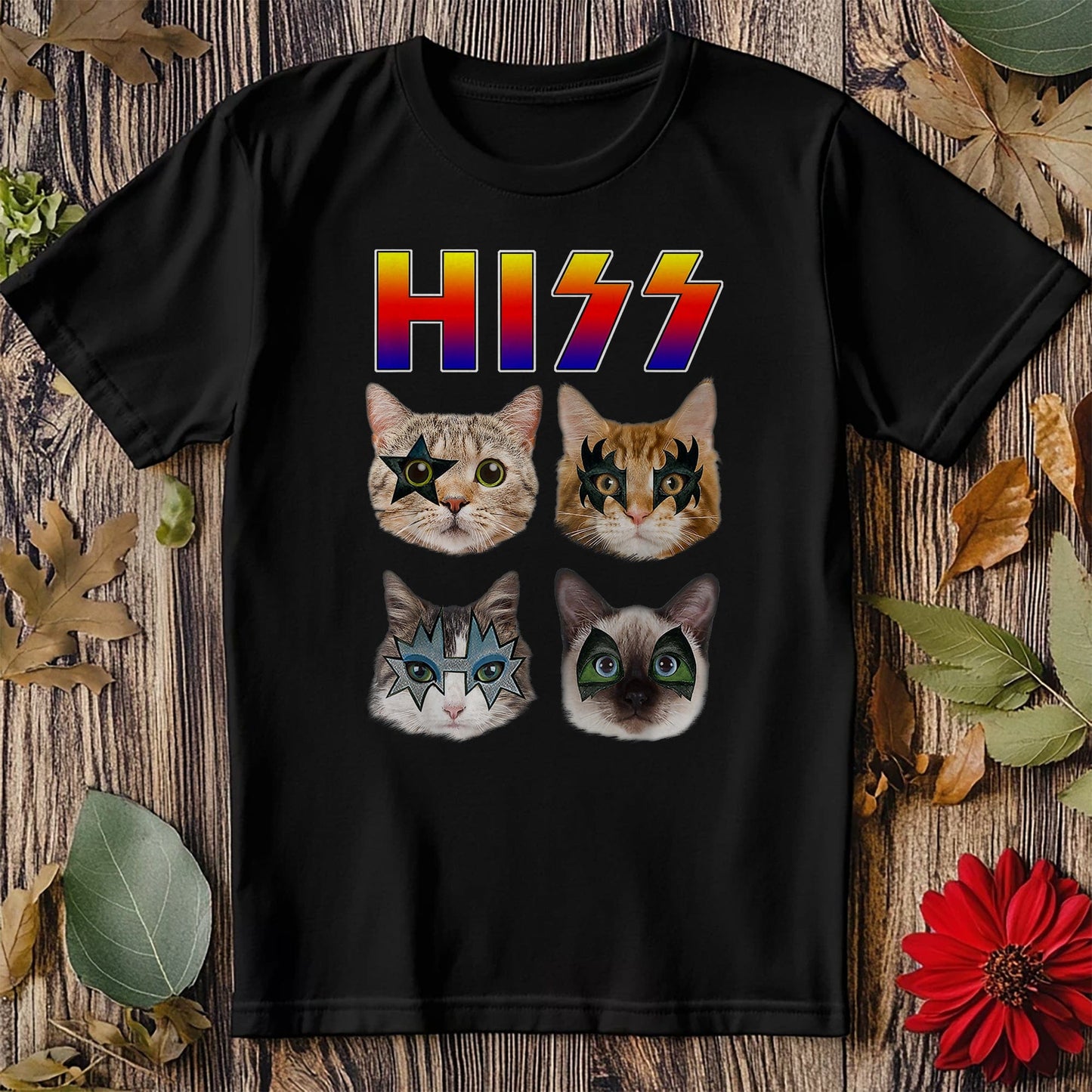 Hiss-terical Cats Kittens T-Shirt
