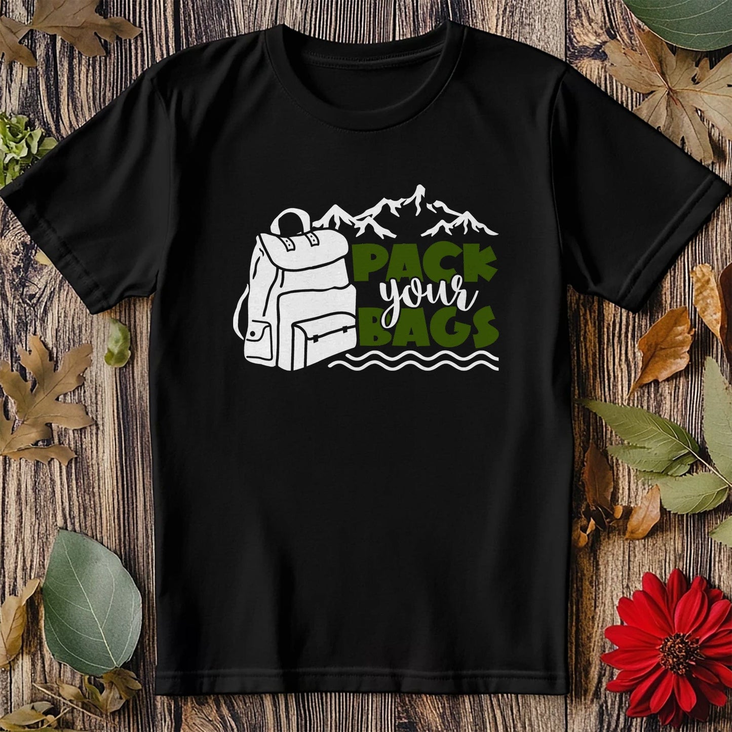 Pack Your Bags T-Shirt - Adventure