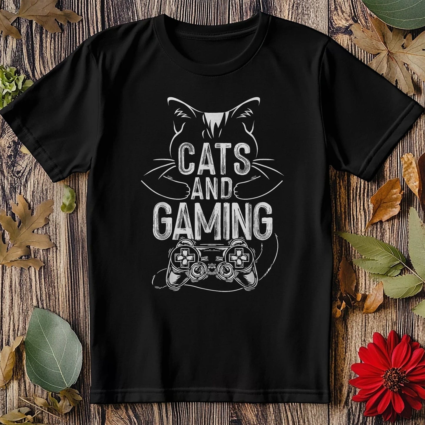 Cats And Gaming T-Shirt