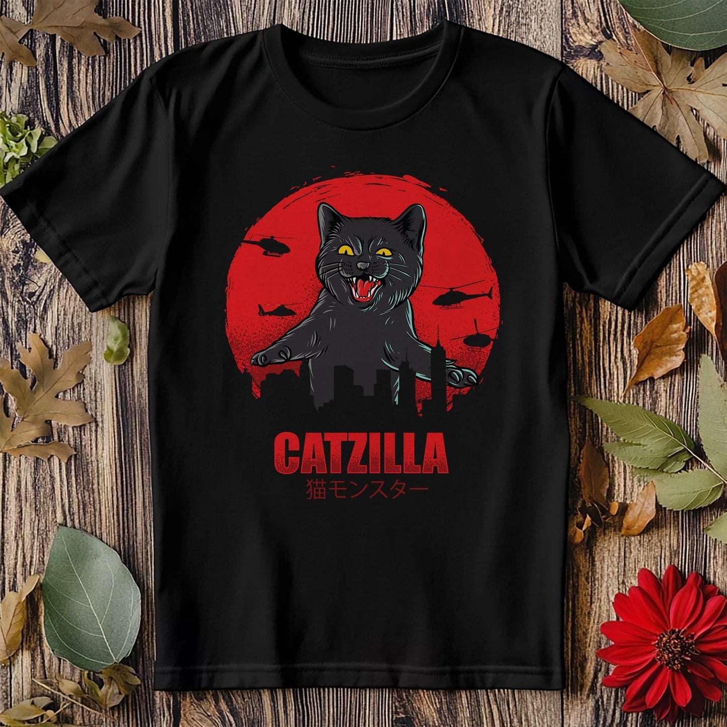 Catzilla T-Shirt - Unleash the Fury