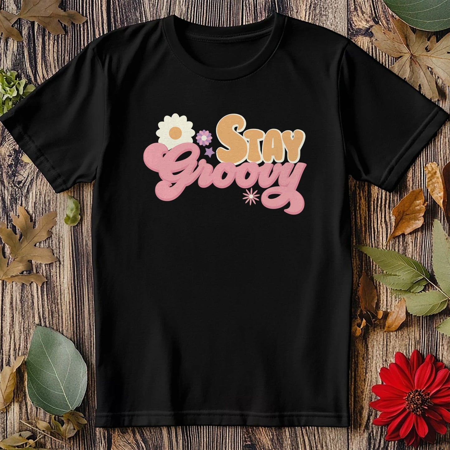 3-01 T-Shirt Stay Groovy