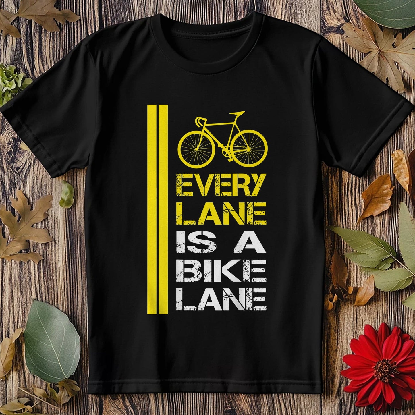 Cycling (285) T-shirt - Every Lane