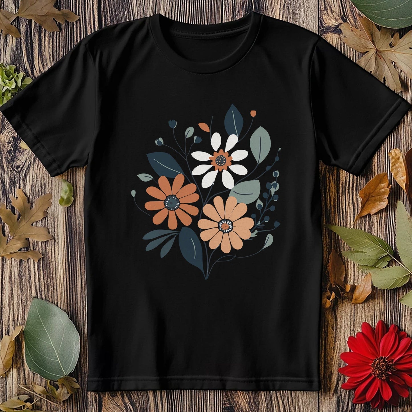 Flower37 T-shirt - Bloom Where You're