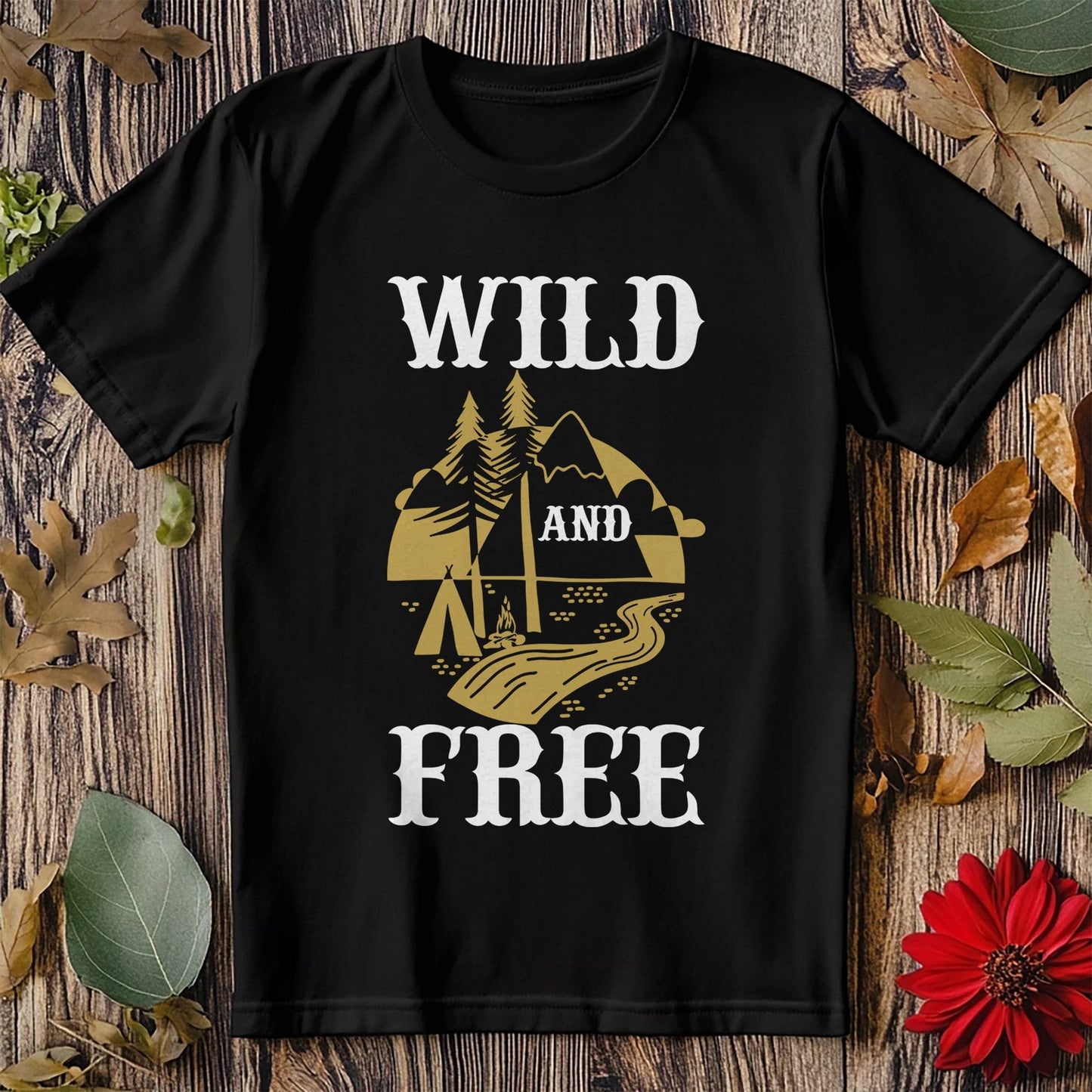 Wild and Free-01 T-shirt - Embrace