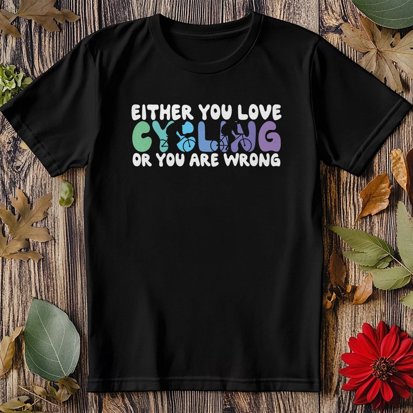 Cycling (265) T-shirt - Love Cycling