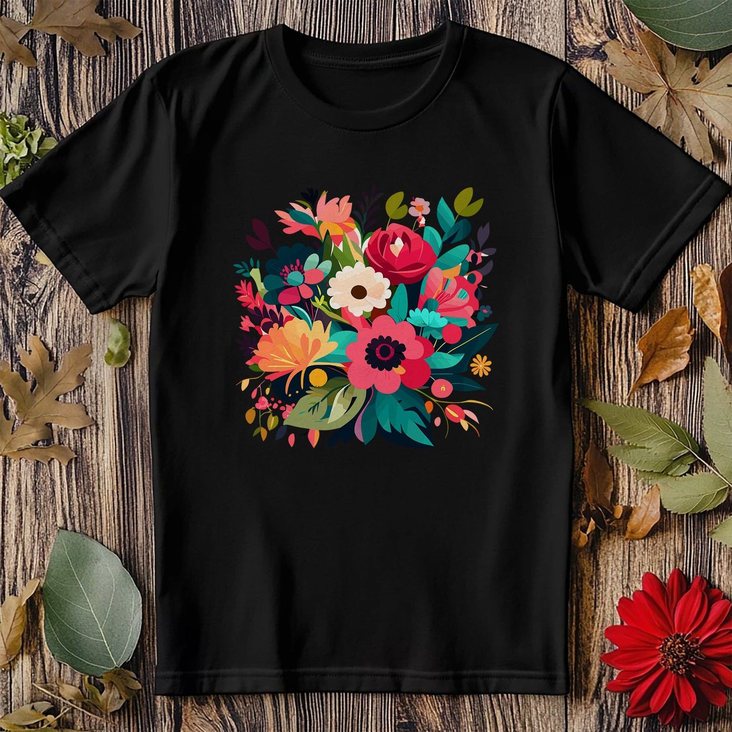 Flower73 T-shirt - Bloom Where You‚Äôre