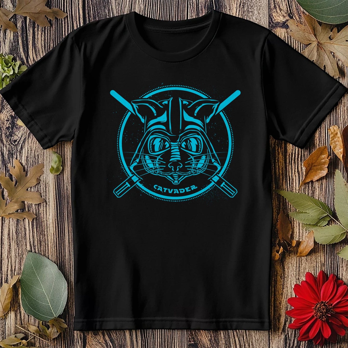 Catvader T-Shirt - Purr-fectly Dark