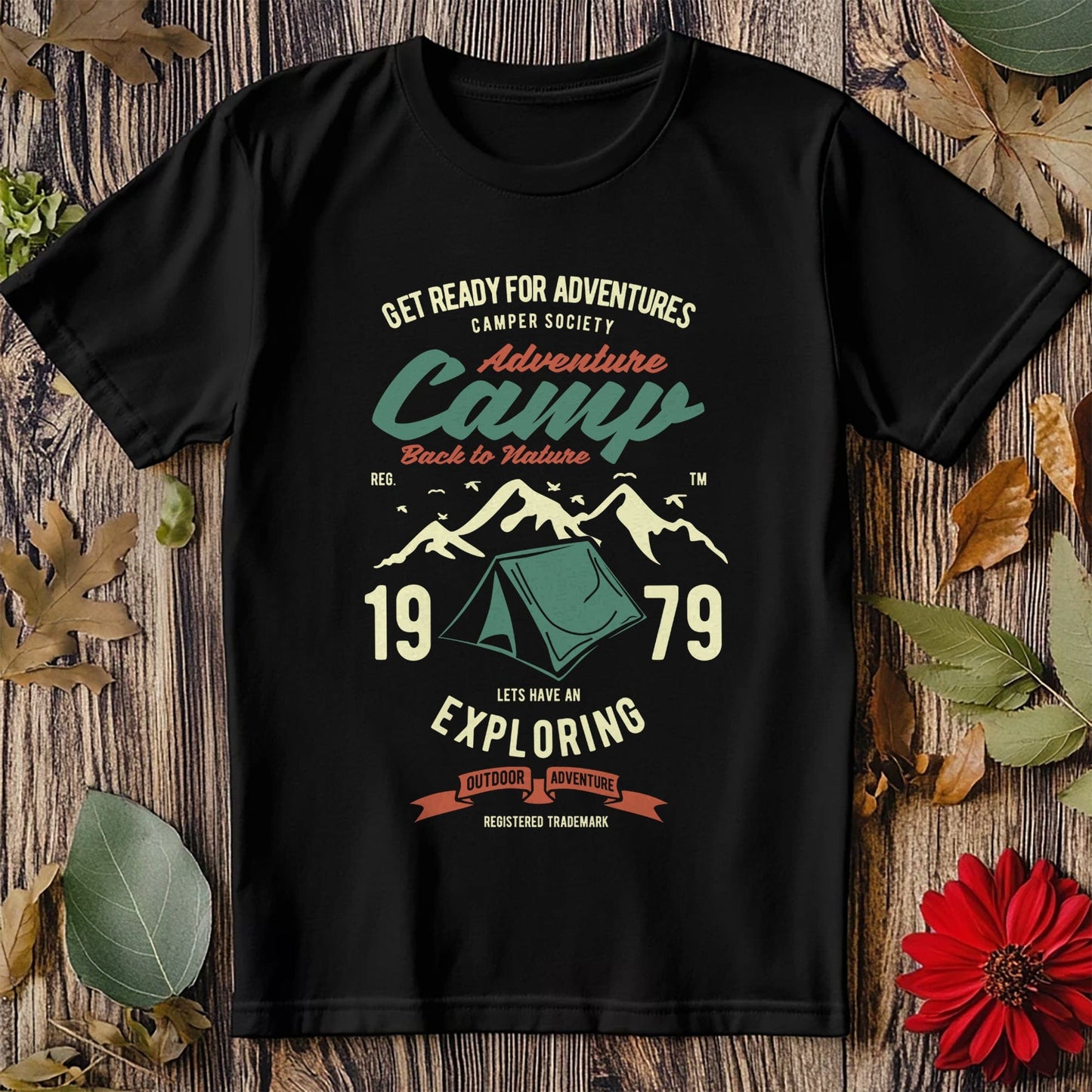 Camp Adventure T-shirt - Funny & Cozy!