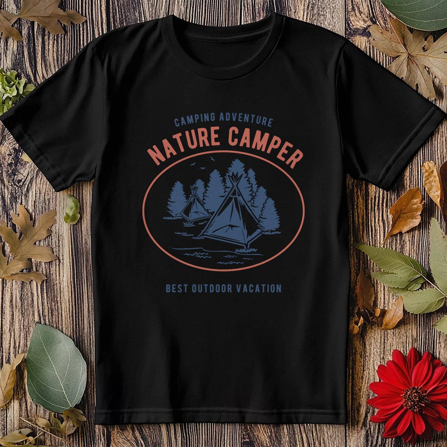 Nature Camper t-shirt - Embrace the