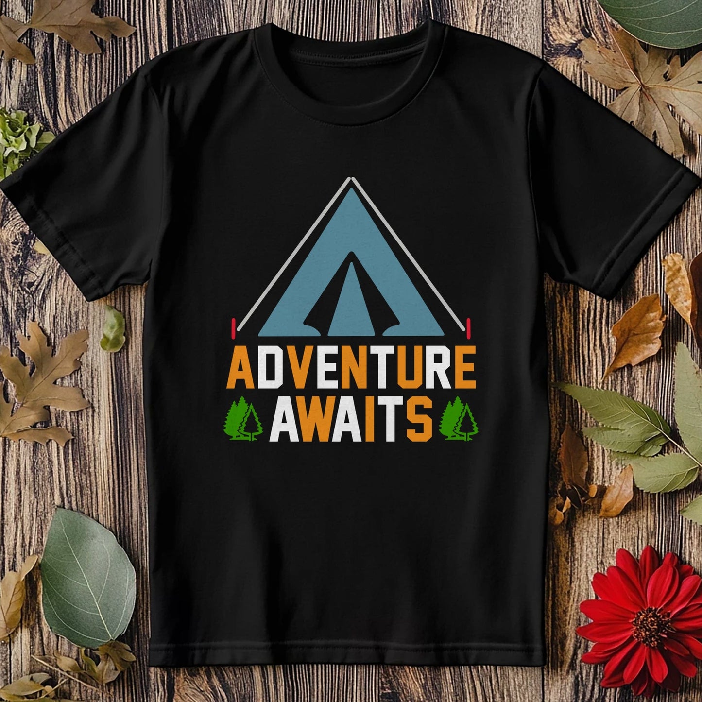 Adventure Awaits T-shirt - Unisex