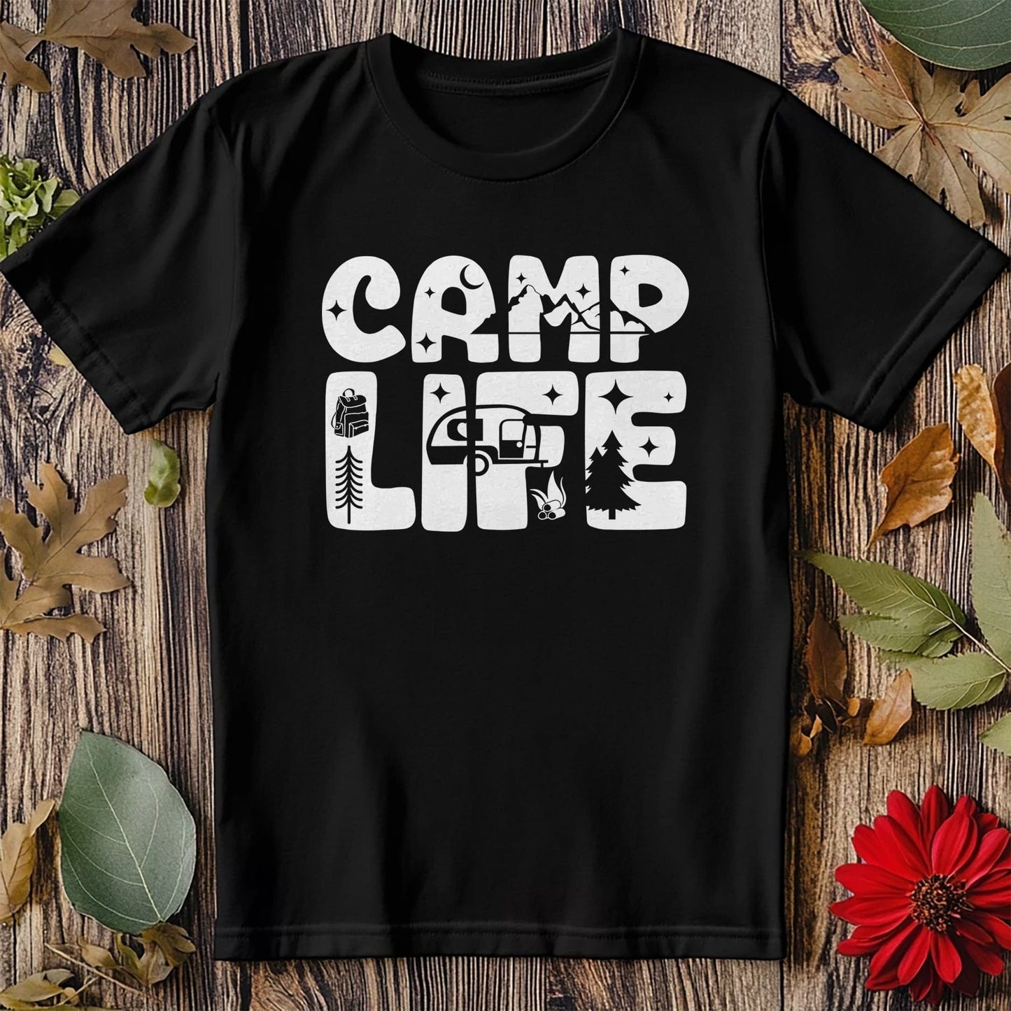 Camp Life T-Shirt - Embrace the Wild