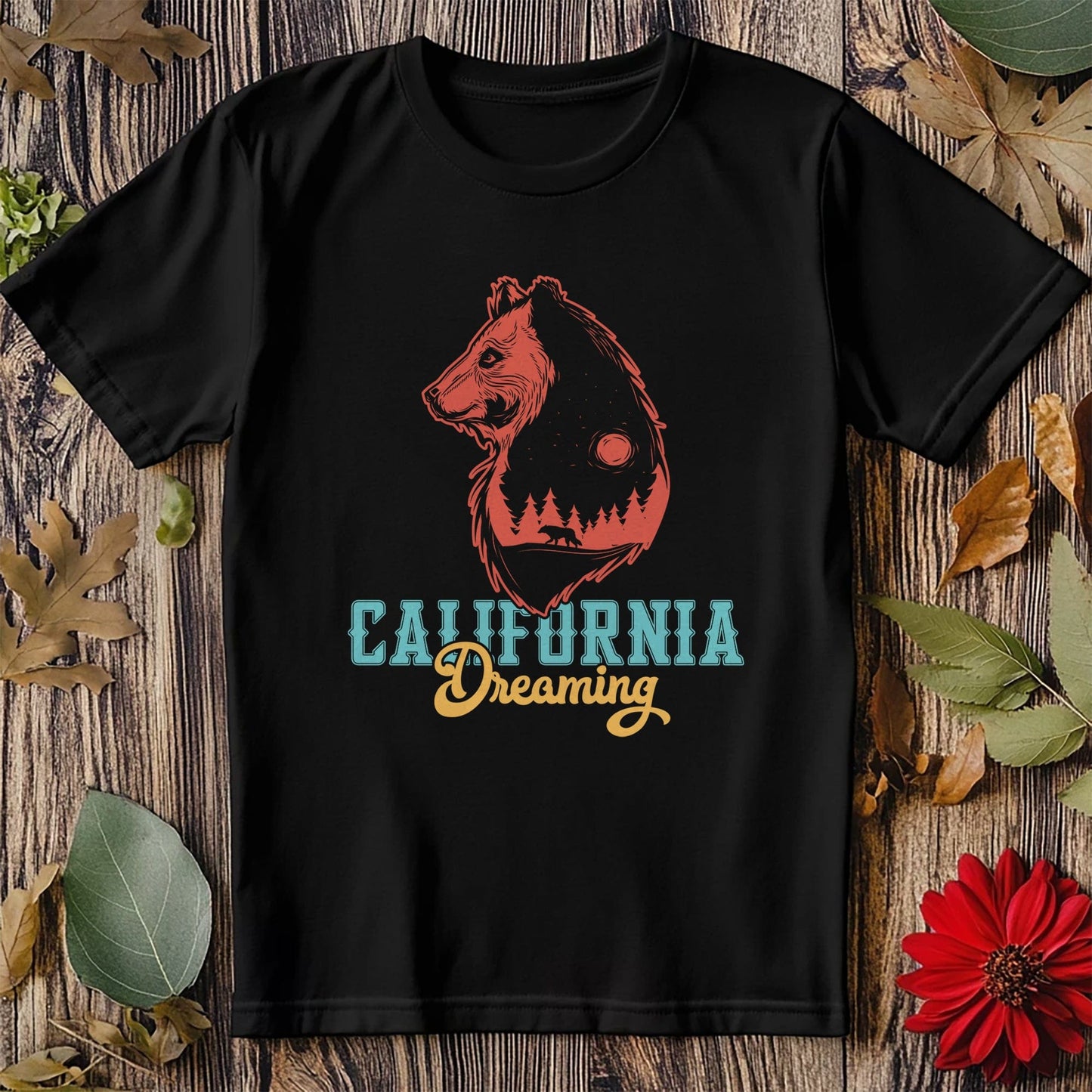 California Dreamin' Bear t-shirt -