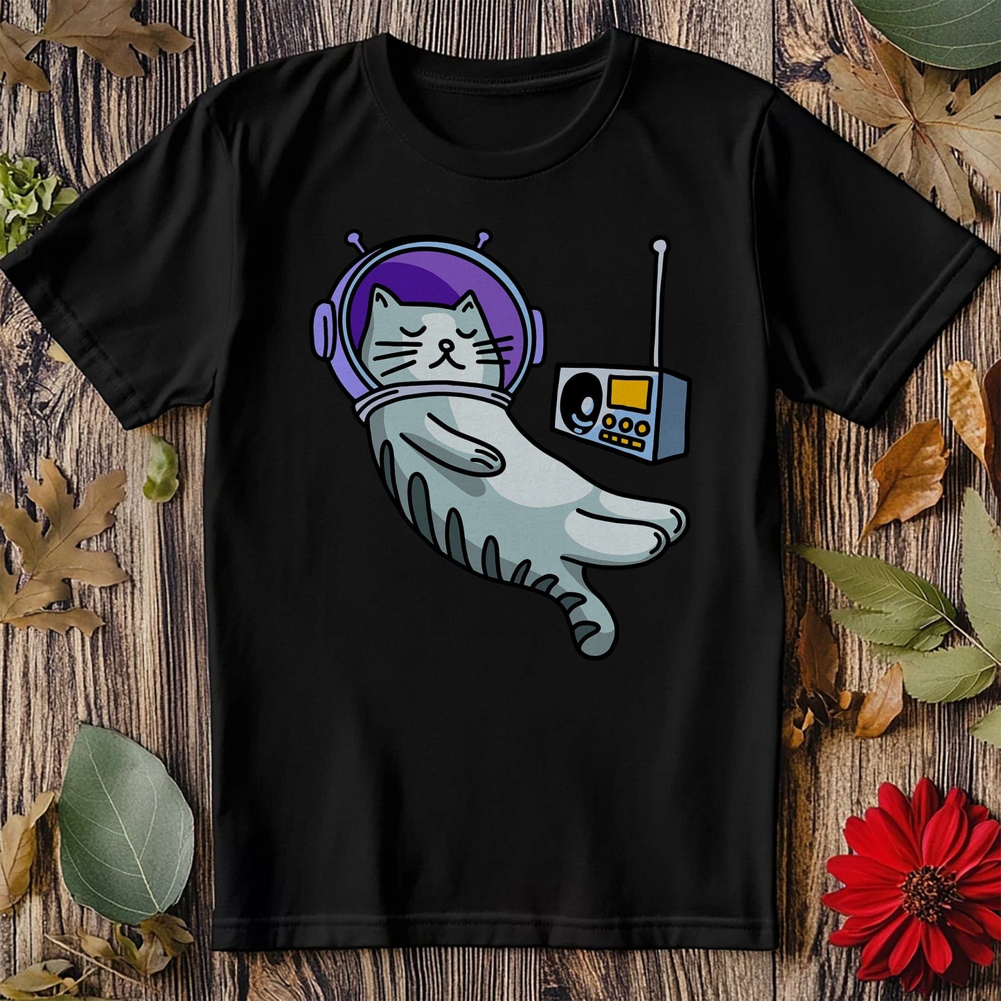 Cat In Space T-Shirt - Cosmic