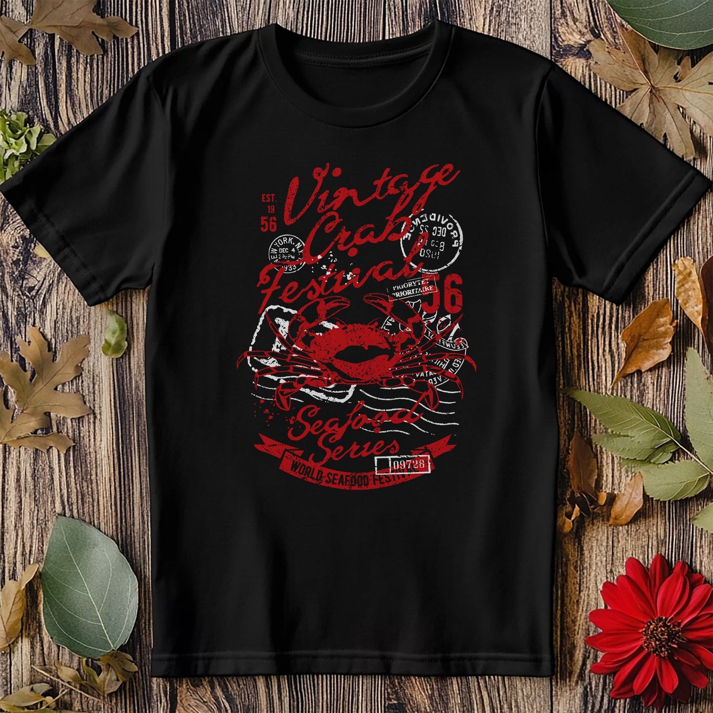 Vintage Crab 56 T-Shirt - Claws for