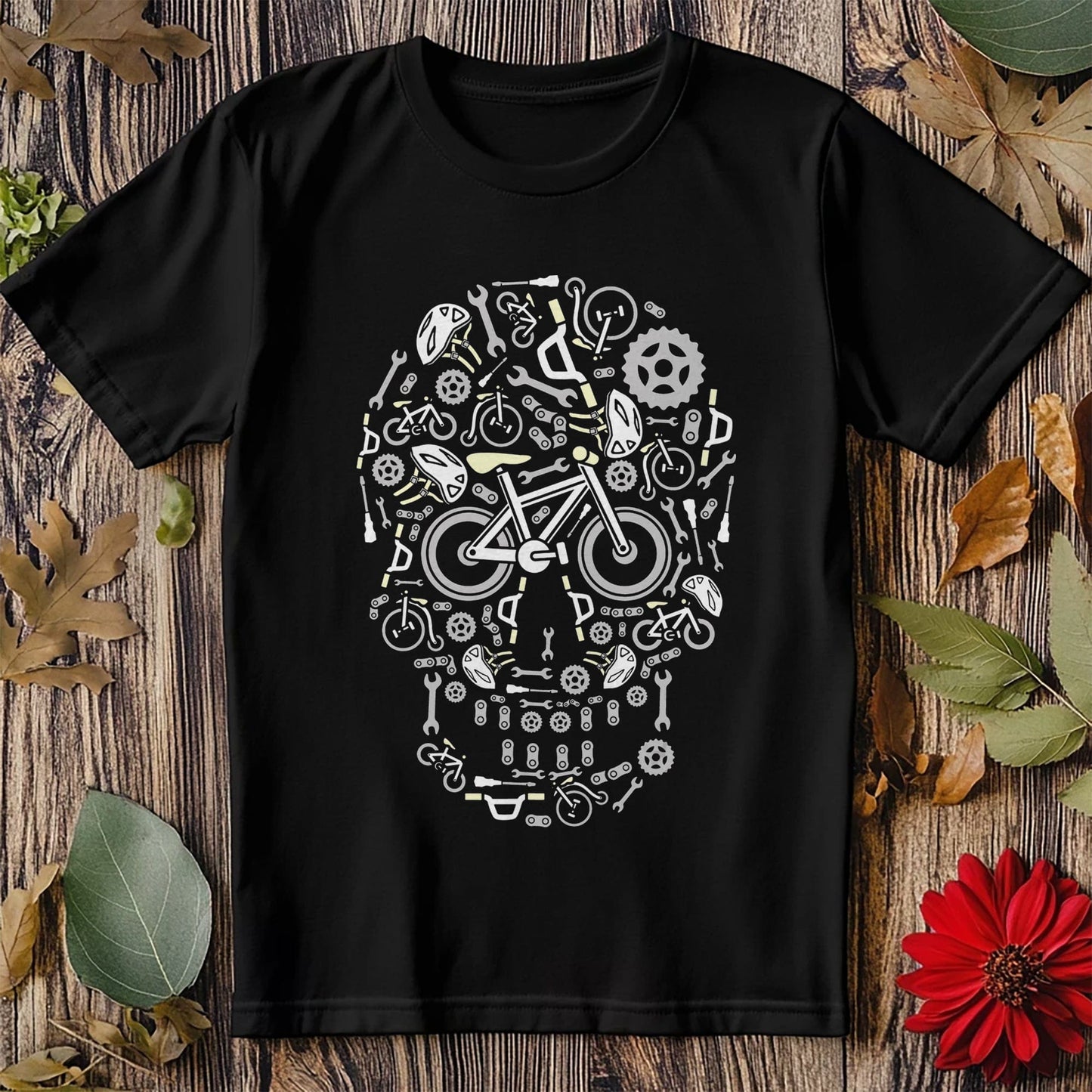 Cycling (270) Skull T-shirt - Ride