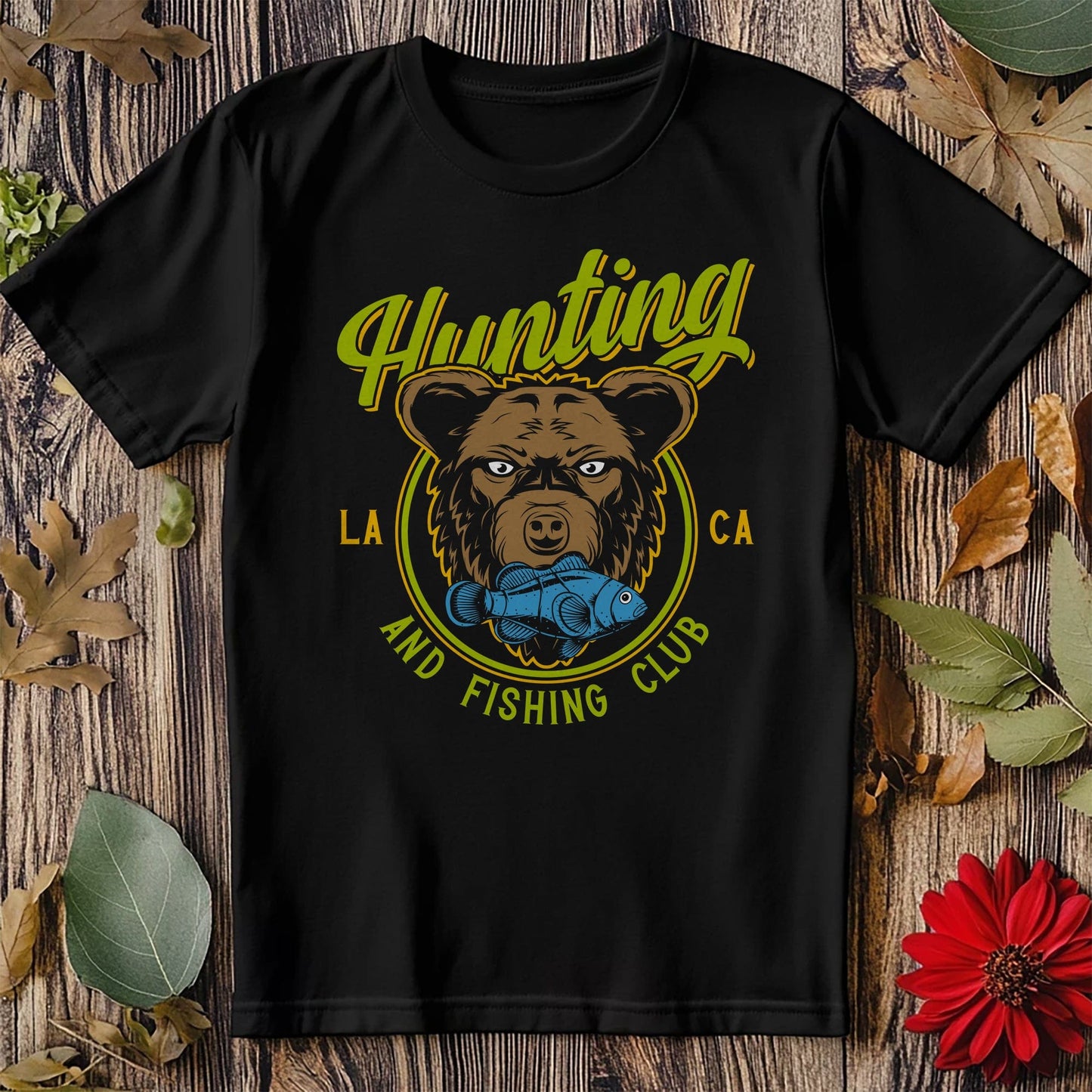 Bear Hunt Fish Club T-Shirt
