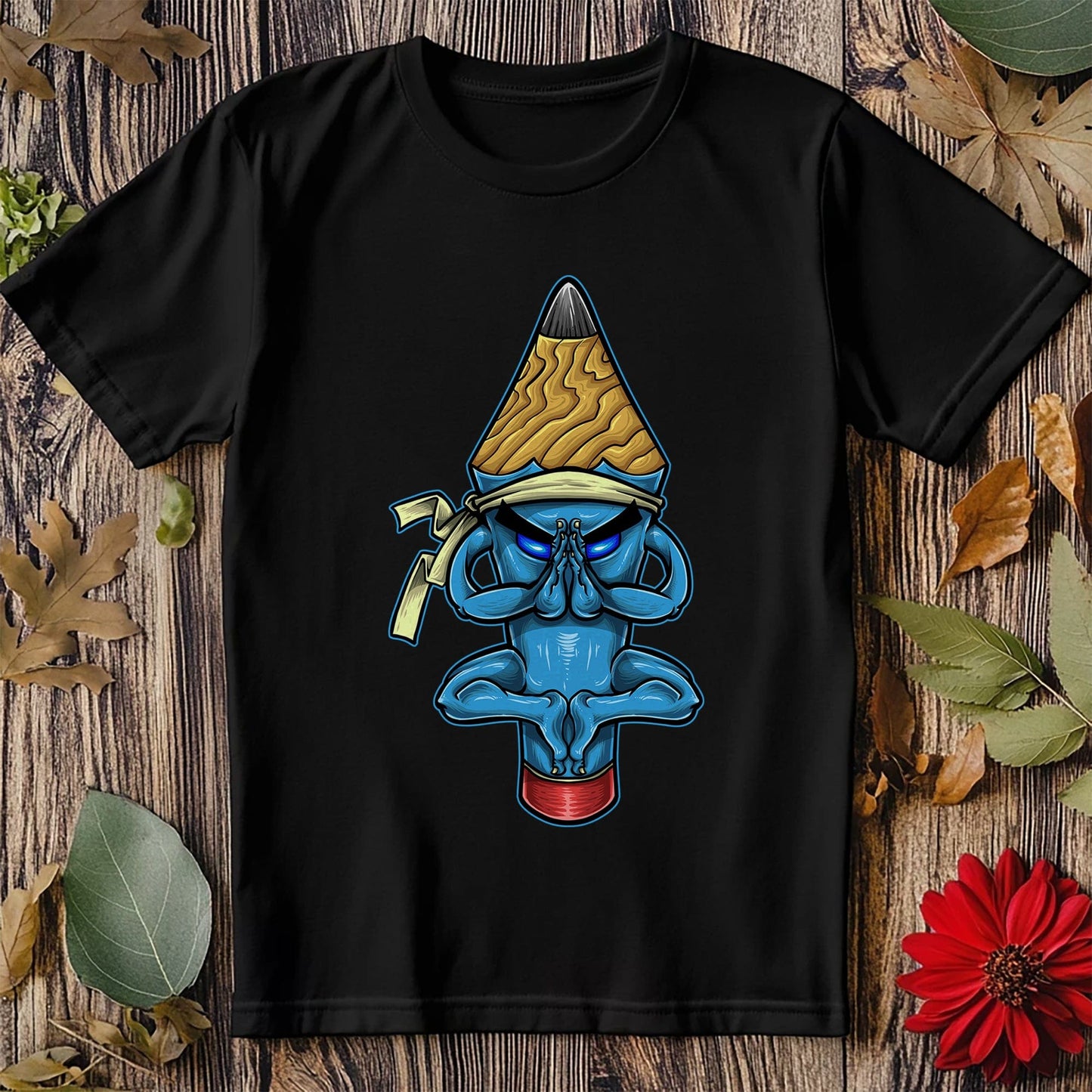 Pencil Monk t-shirt
