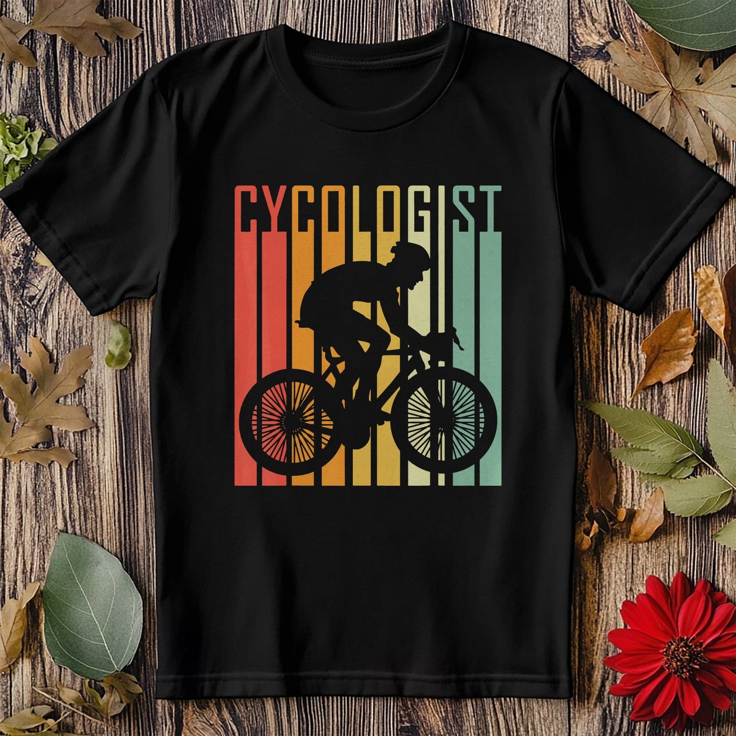 Cycling (239) T-Shirt - Pedal Power