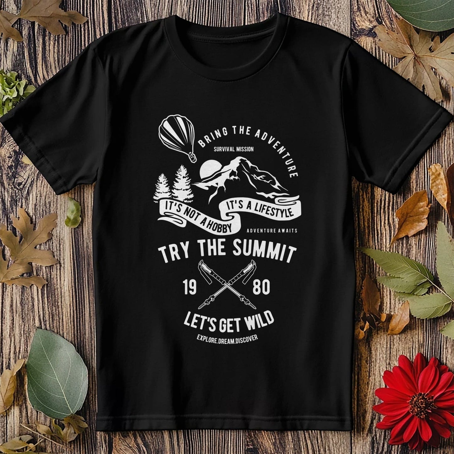 Try The Summit T-Shirt - Wild