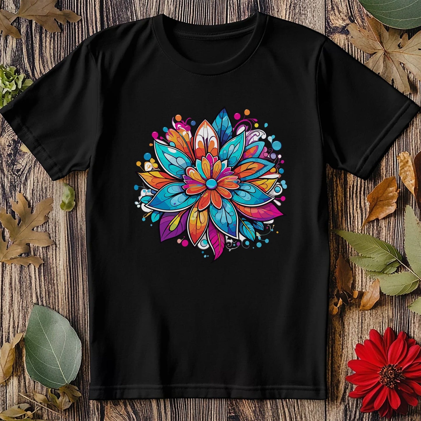 Flower93 T-shirt - Blooming with