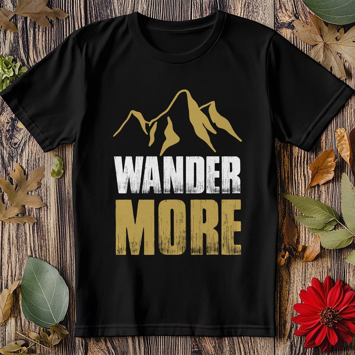 Wander More-01 T-Shirt - Adventure