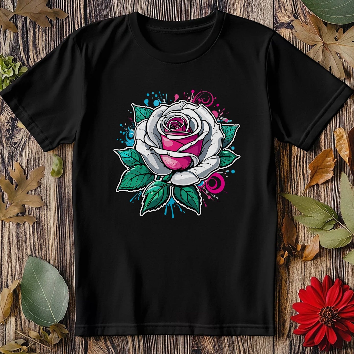 Flower79 T-shirt - Petal Pushing