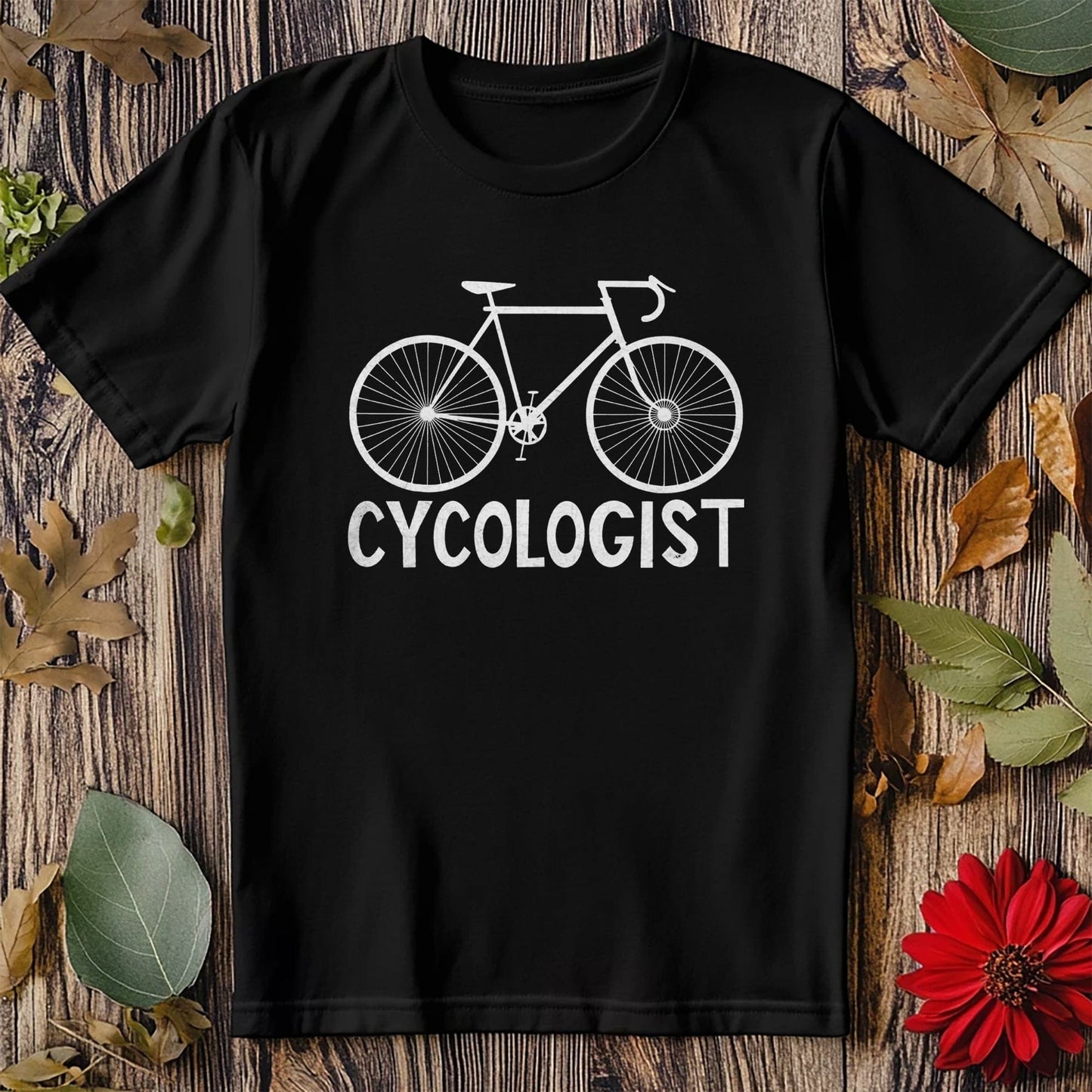 Cycling (234) T-Shirt - Pedal Power