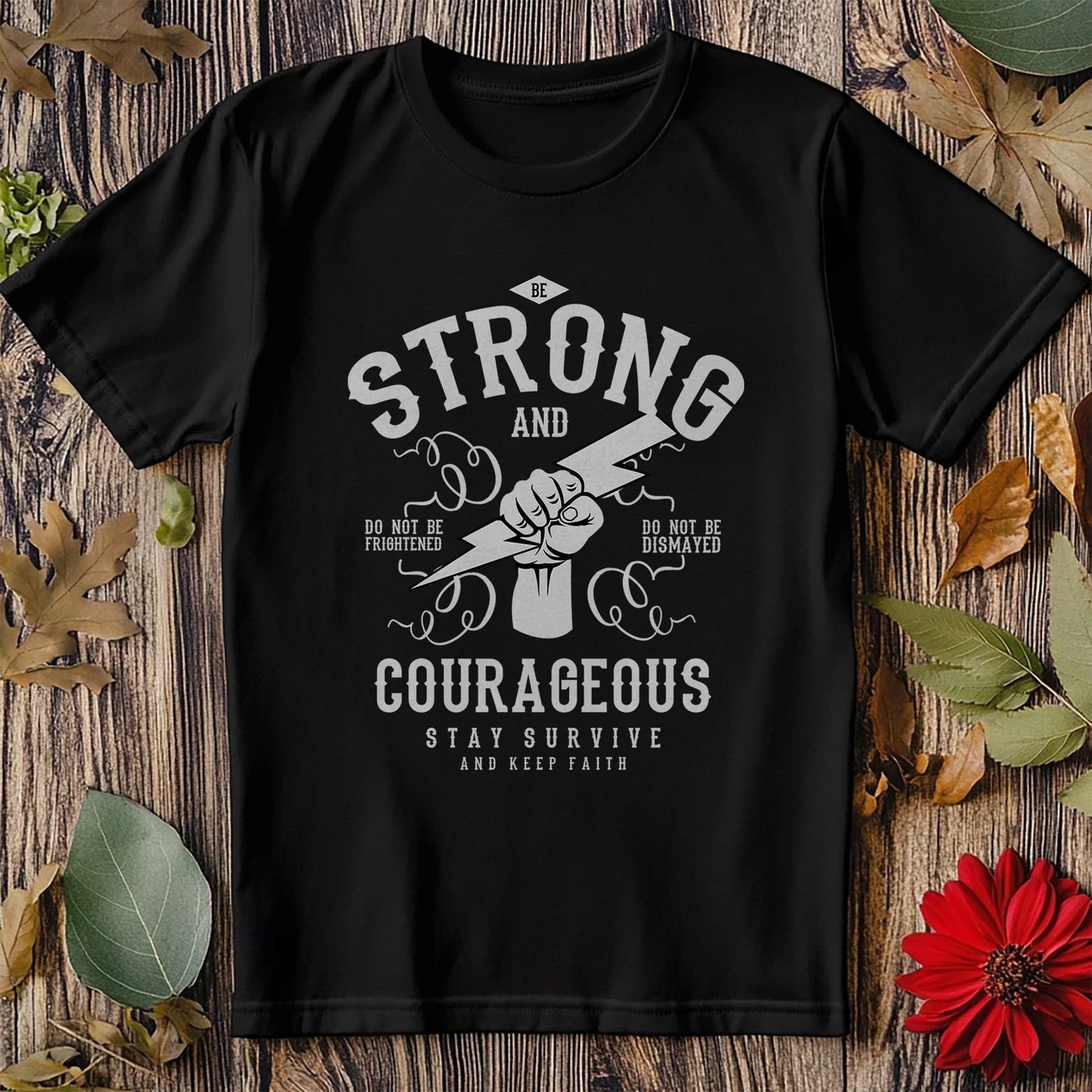 Be Strong and Courageous T-shirt