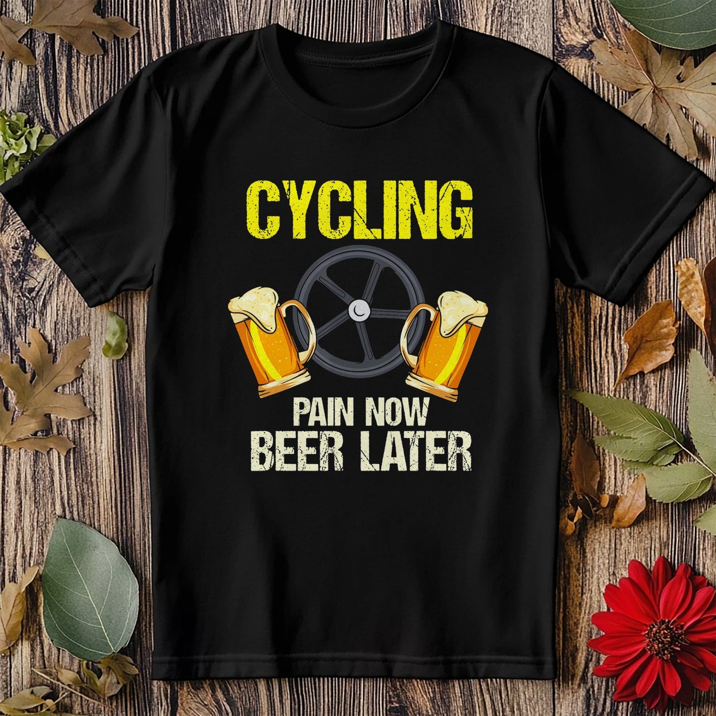 Cycling (288) T-shirt - Pedal