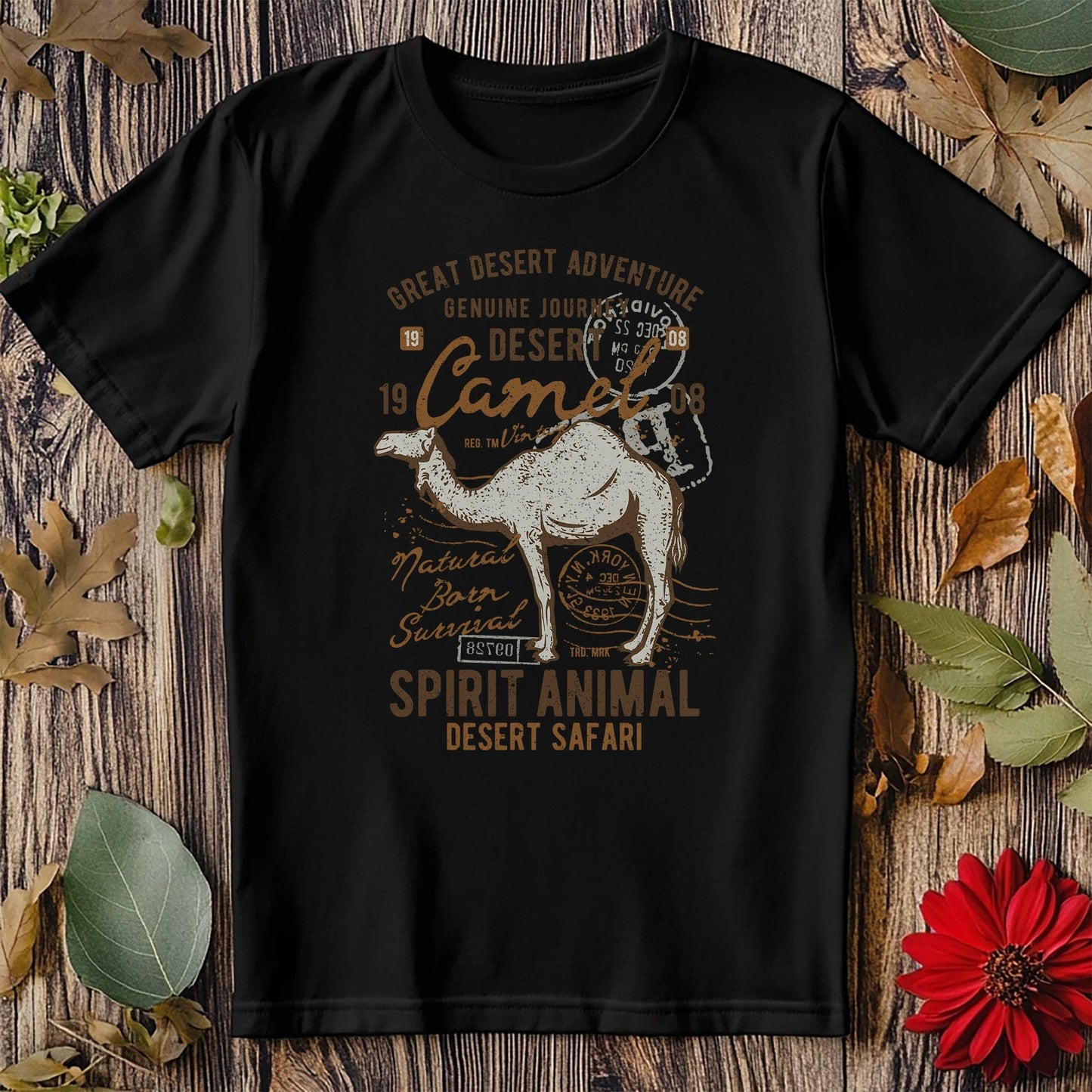 Camel Deasert Safari T-Shirt -