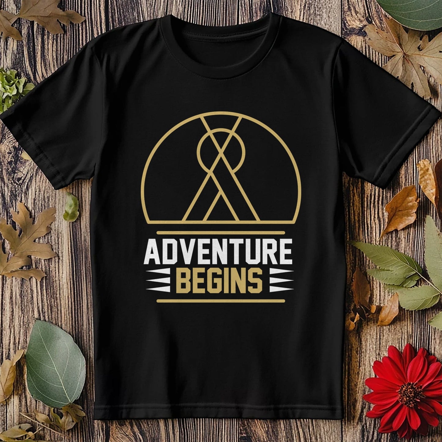 Adventure Begins-01 T-shirt
