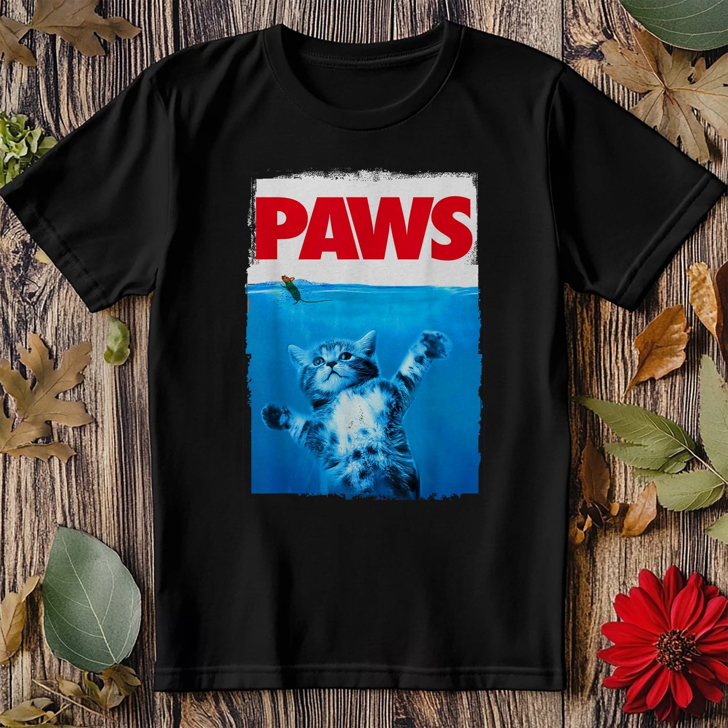Paws Cat and Mouse T-shirt -