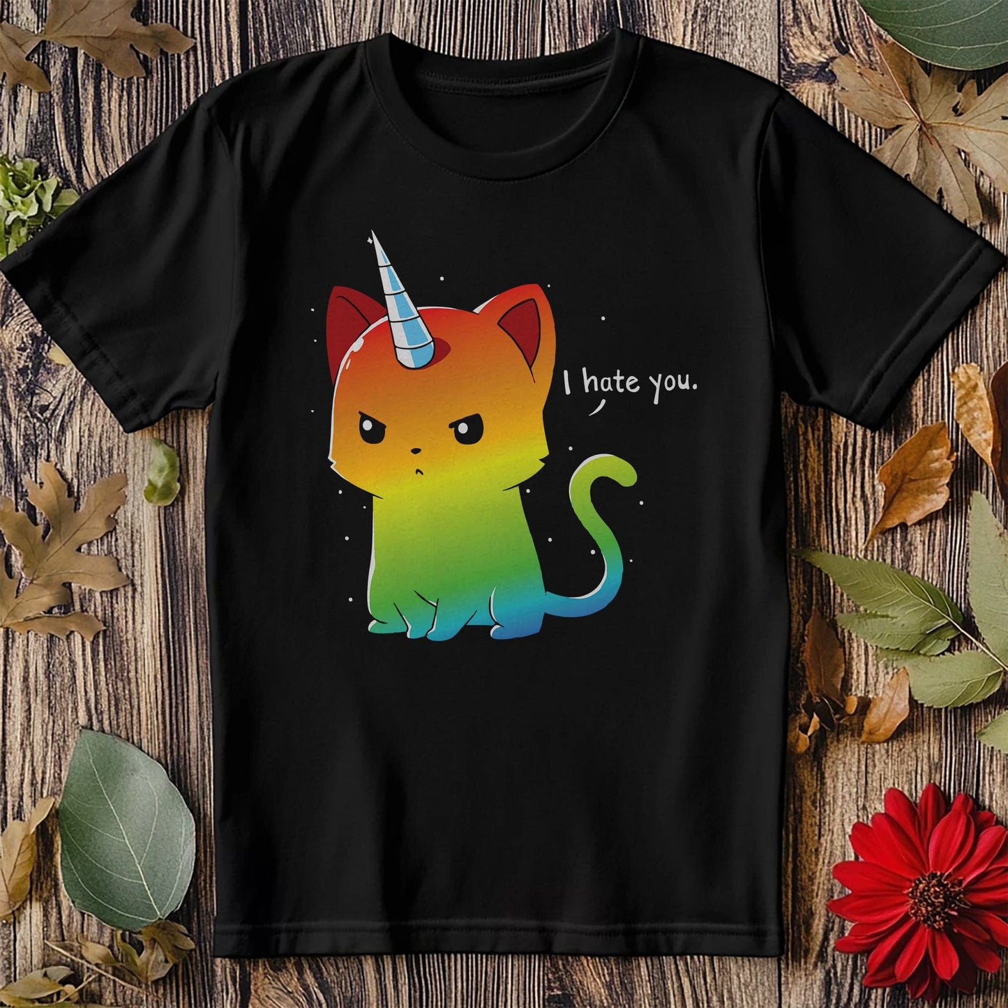 Cute Kitten Unicorn T-Shirt -