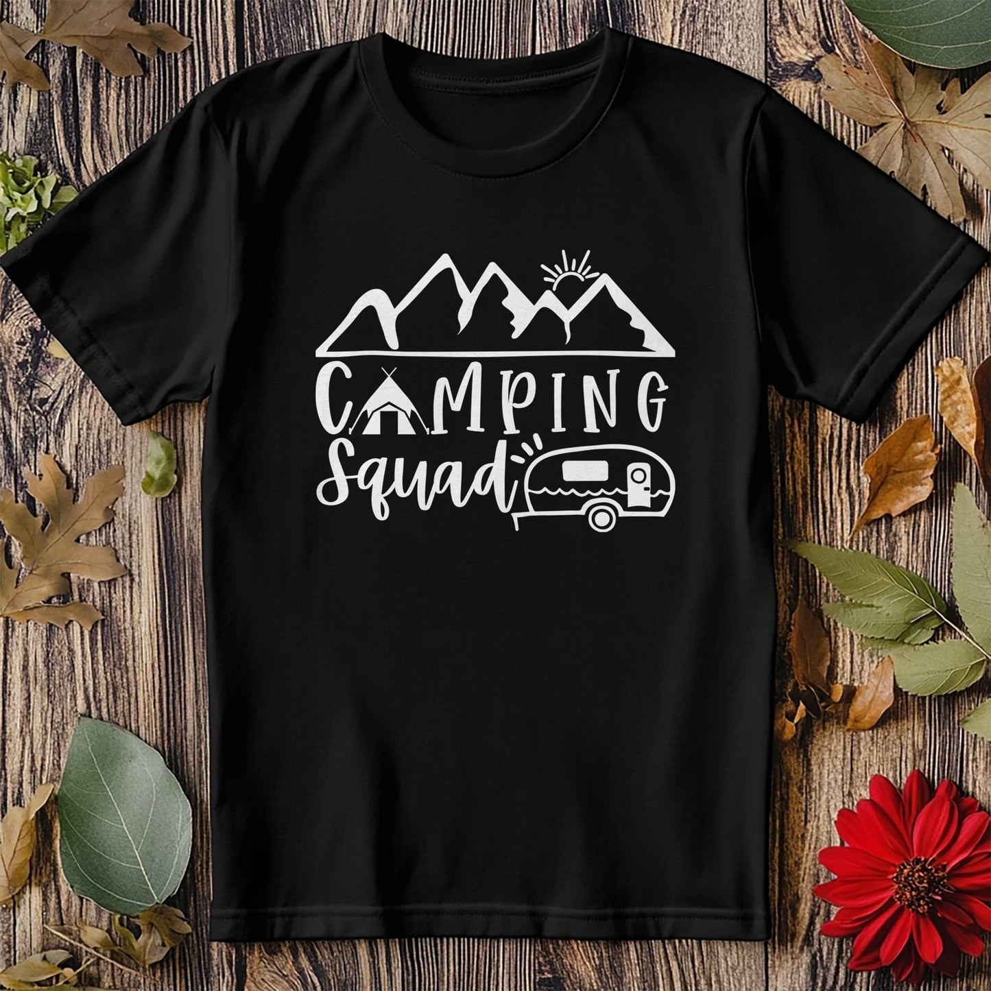 Camping Squad T-shirt - Join the Style001