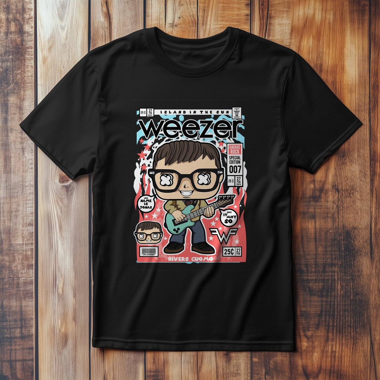 Rivers Cuomo Weezer T-shirt